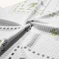 Jacquard Mattress Fabric Fragrant Aloe Vera Aromatic After-treatment Knitted Bedding 100% Polyester Home Textile YARN DYED Weft